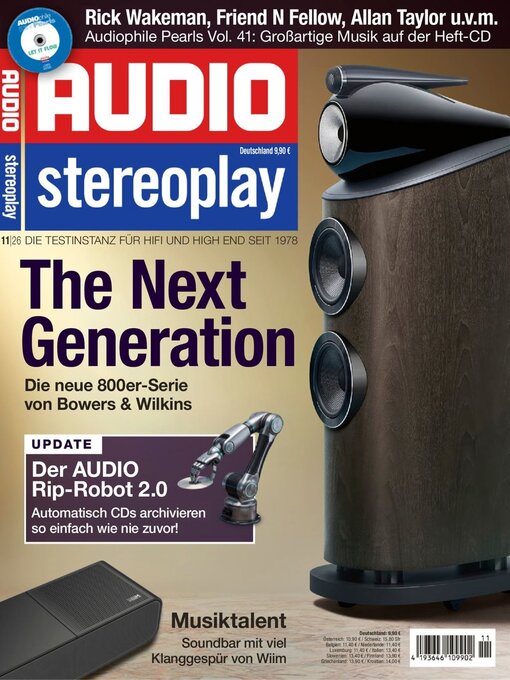 Cover image for audio/stereoplay